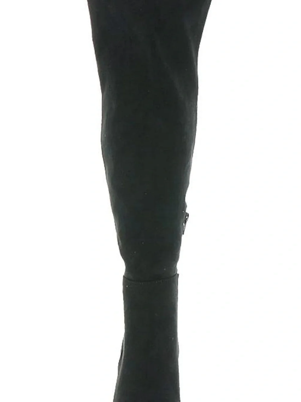 Black Over-the-Knee Block Heel Boot - Women's Fashion Knee Boot Size 6